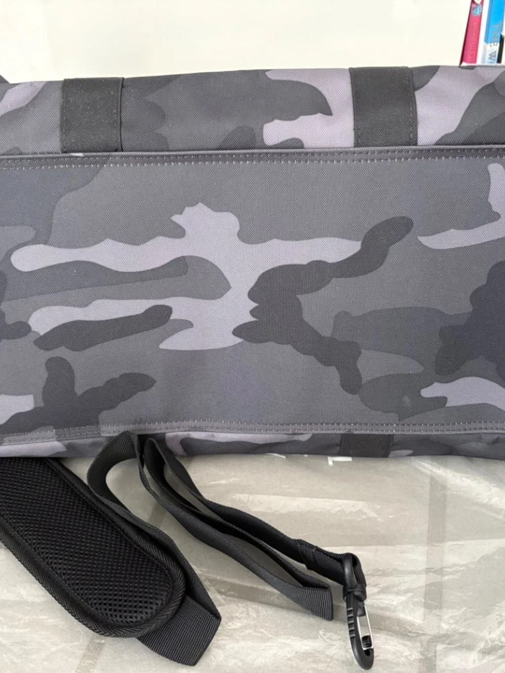 Herschel Novel Carry On Duffle Black Night Camo NWT